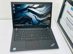 lenovo t480s core i5 8th gen -Touch -slim -Quard core- 8 threads