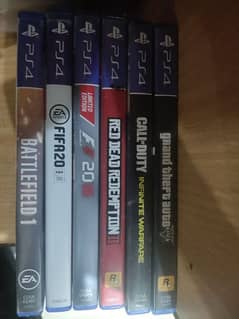 Selling 6 PS4 Games