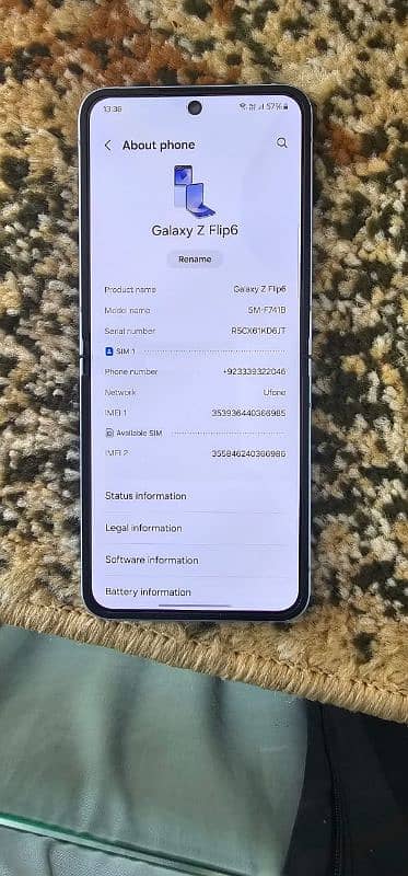 flip 6 non pta sim working 12.256 gb 4