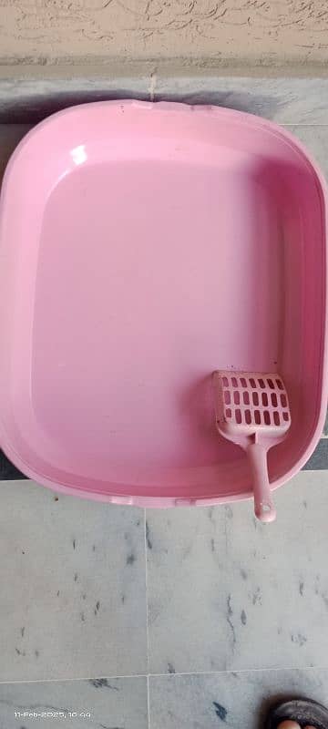 Cat Cage & Litter Tray 2