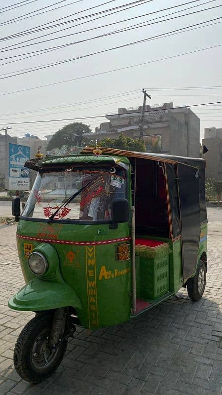 NEW ASIA RICKSHAW 2025 6 SEATER DOUBLE SHOCKS 1