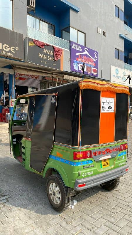 NEW ASIA RICKSHAW 2025 6 SEATER DOUBLE SHOCKS 7