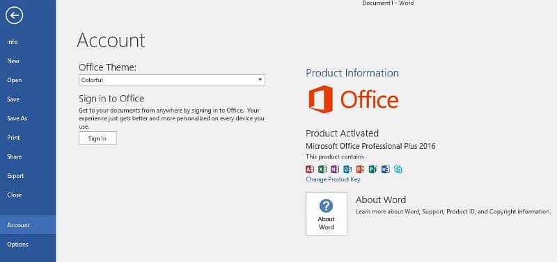 Microsoft Office 7