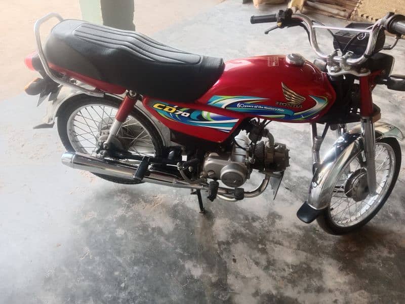 Honda cd 70 2024 urgent sale 2