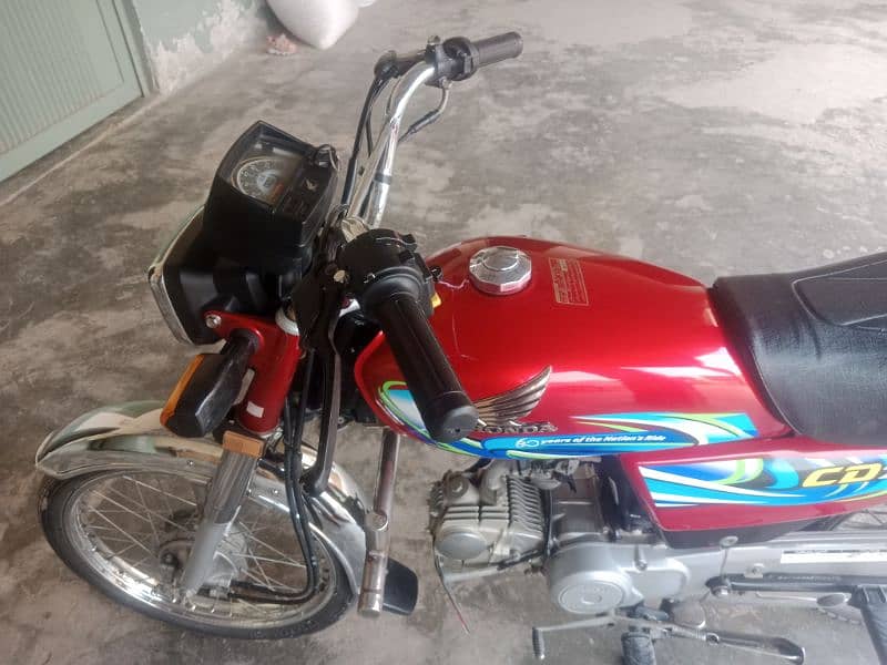 Honda cd 70 2024 urgent sale 3