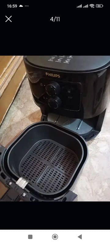 Philips Air Fryer Digital HD9252 0.8 kg 4.1 Litre 7