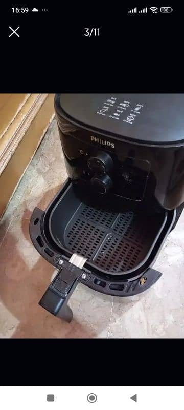 Philips Air Fryer Digital HD9252 0.8 kg 4.1 Litre 8