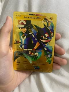 pokemon card ash ketchum vmax