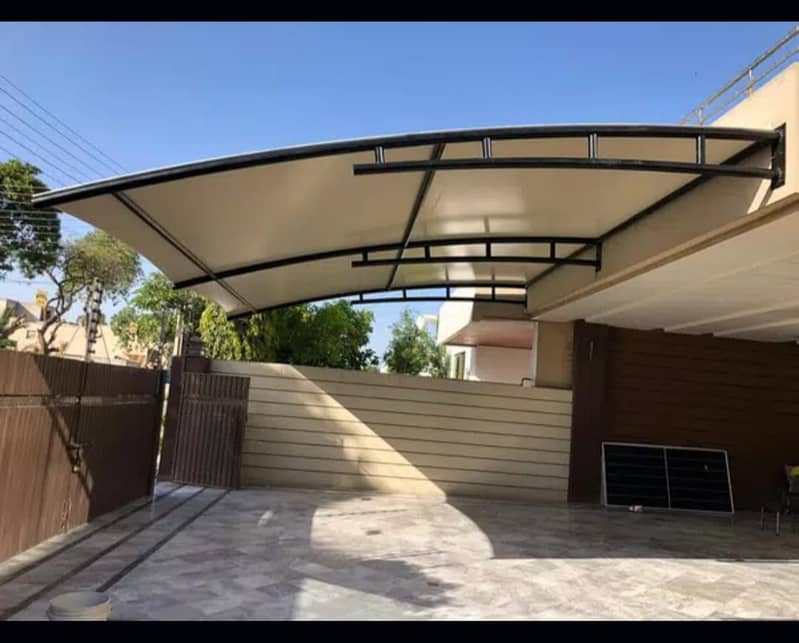 Tent Pool Sheds|Tensile Sheds Parking Shades|PVC|Tarpal|Green Net| 9