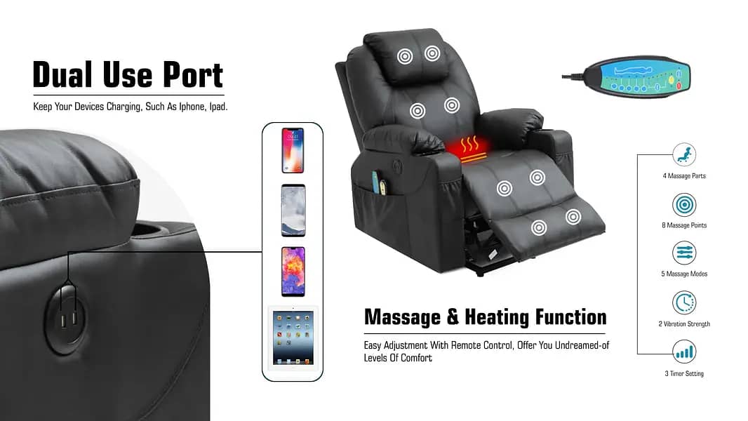 Recliners|Recliners Sofas|Massage Recliner 2