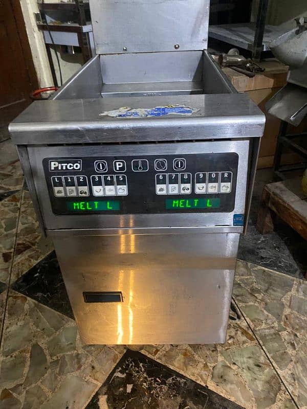 Imported touch system PitCo Fryer for Sale 0