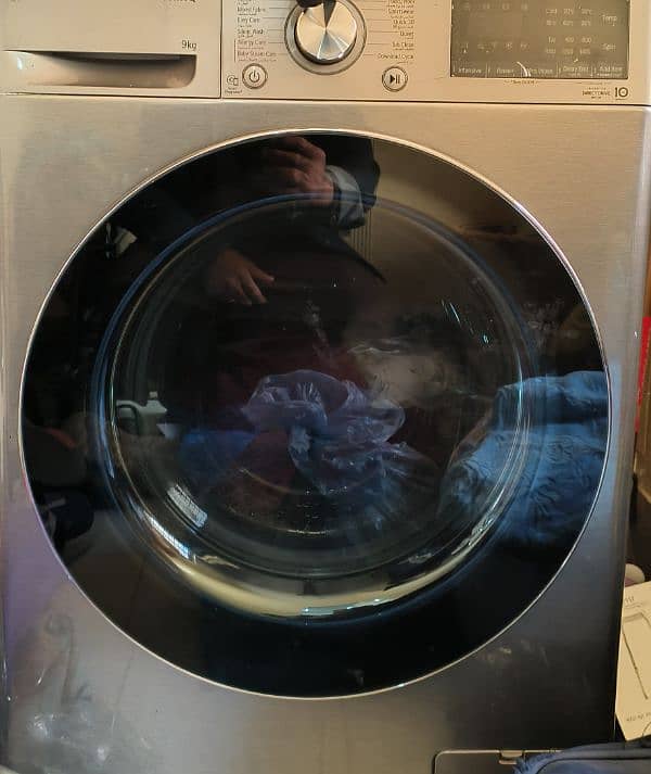 LG ThinkQ 9kg washer and dryer 2