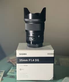 Sigma 35mm F1.4 DG HSM for canon mount