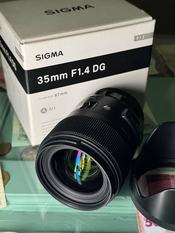 Sigma 35mm F1.4 DG HSM for canon mount 3