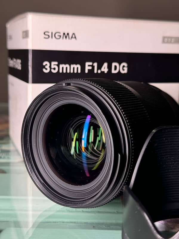 Sigma 35mm F1.4 DG HSM for canon mount 6