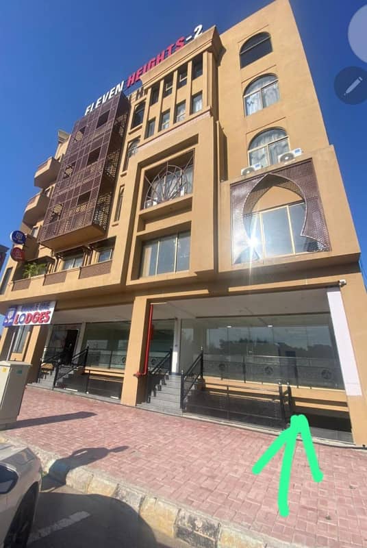 456sq-ft Ground floor shop available for sale in Acantilado commercial phase 7 0