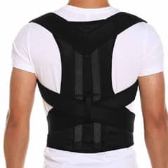 Adjustable magnetic posture corrector back brace support Belts