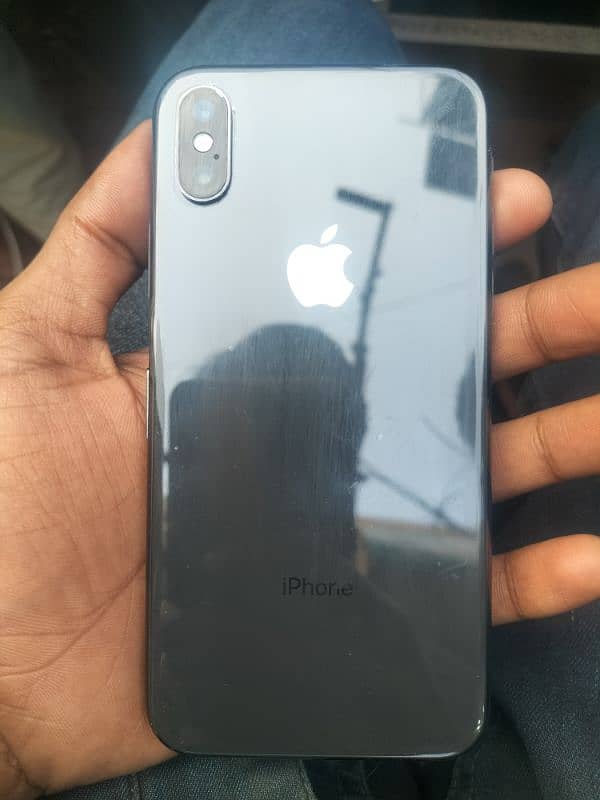 Iphone x 64 gb non PTA but sim working 10/10 no open no repair 0