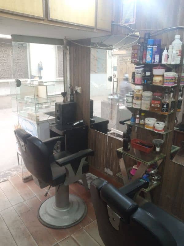 Running hair saloon shop 1