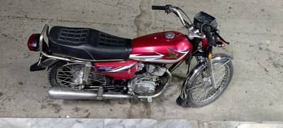 0321 2522075 I want to sale my bike Honda CG 125