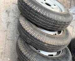 Tyres brand New Never use size 12 witH rims