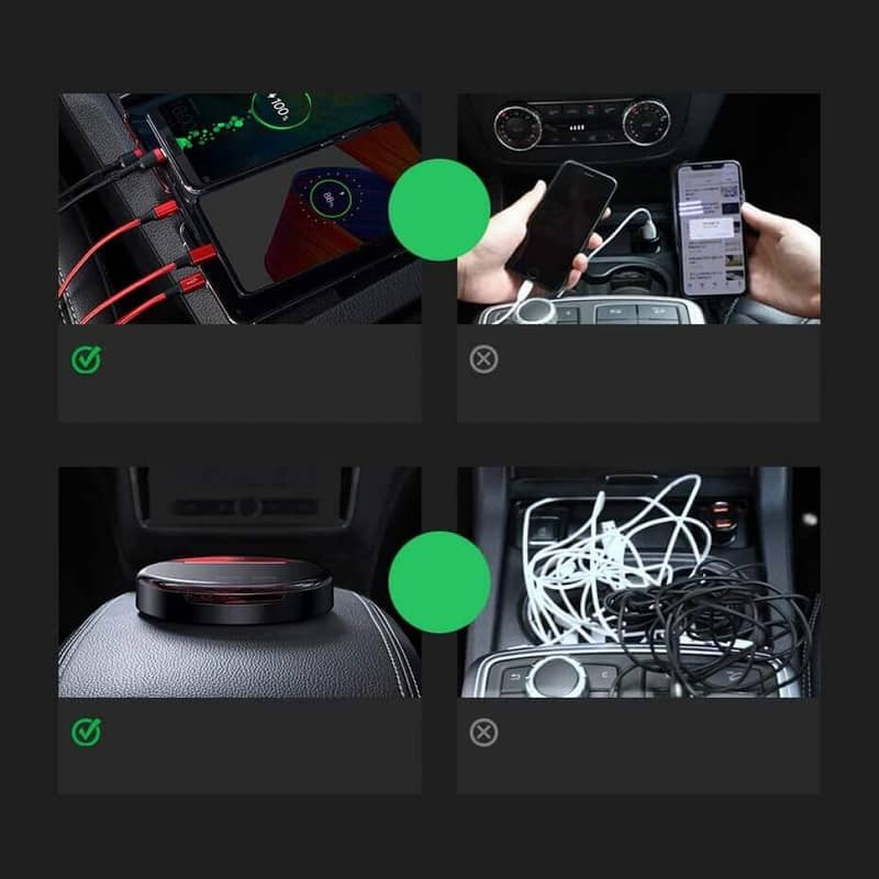 Baseus Car Sharing Charging Station (Type-C+Dual USB Port with 3in1) 5
