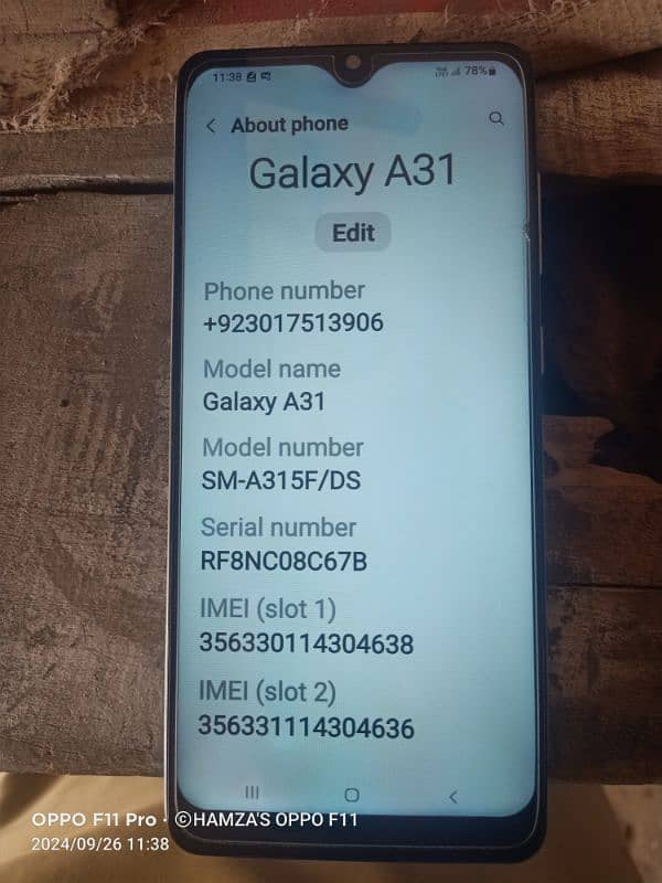 Samsung A31 4