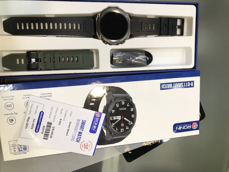 Ronin Smart Watch r011 With Metal Body 1