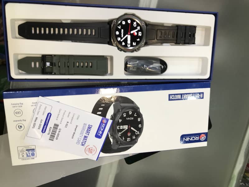 Ronin Smart Watch r011 With Metal Body 4