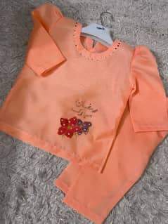 hand painted duppatta baby girl & boy dresses and stitching everytype