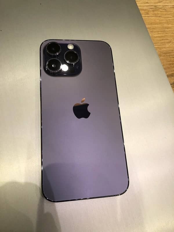 Iphone 14 Pro Max 256 GB Deep Purple PTA Approved 0