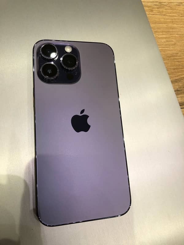 Iphone 14 Pro Max 256 GB Deep Purple PTA Approved 1