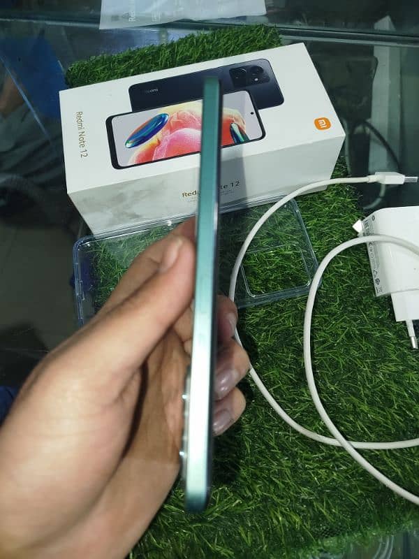 redmi note 12 8gb 128 for sale 10/10 condition with box 4