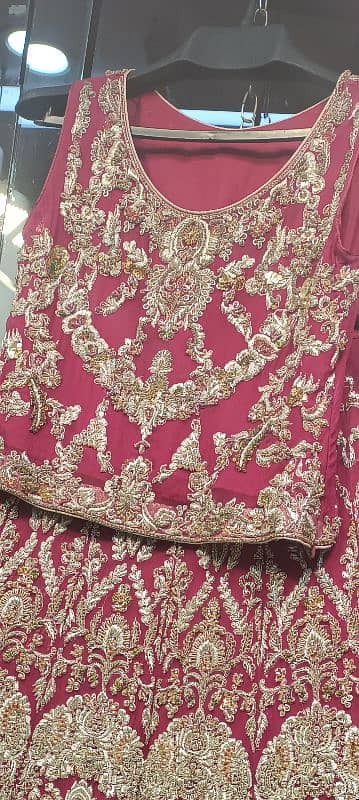 bridal lehenga just wore for 7 ,to 8 hours 1