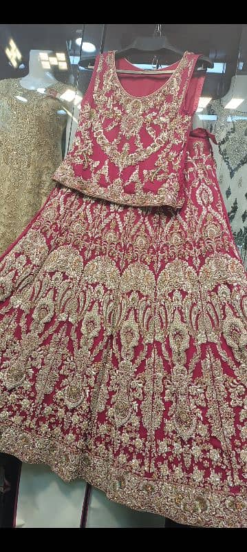 bridal lehenga just wore for 7 ,to 8 hours 2