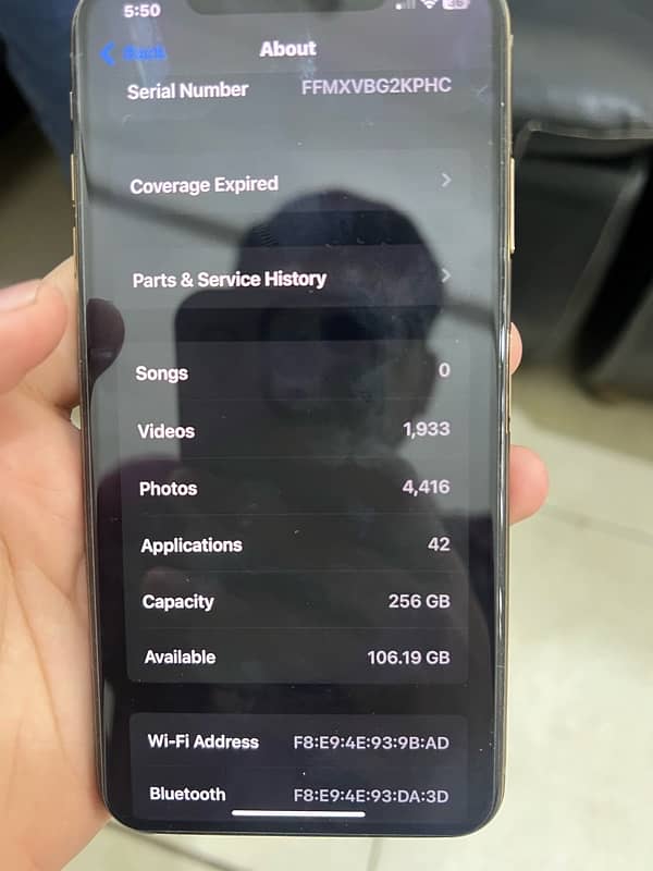 iPhone Xs max pta 9 6