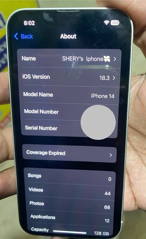 I phone 14 , jv,128gb 2