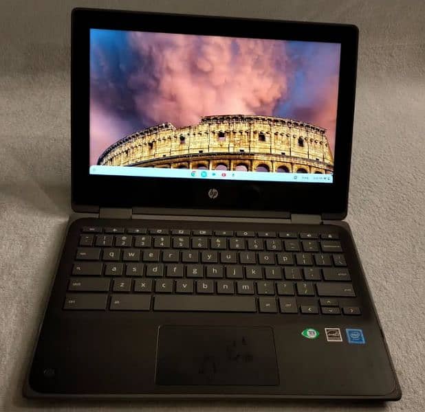 hp g1ee chromebook 4/32 touchscreen 360 2