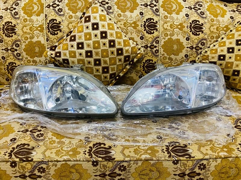 Honda civic original Honda stanley 1999 till 2001 front lights 2