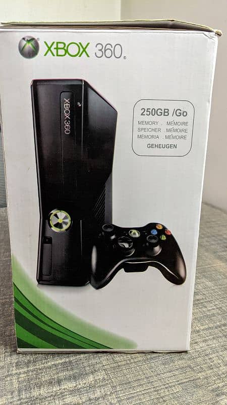 Fully New Xbox 360 Slim Edition | 250 GB 0