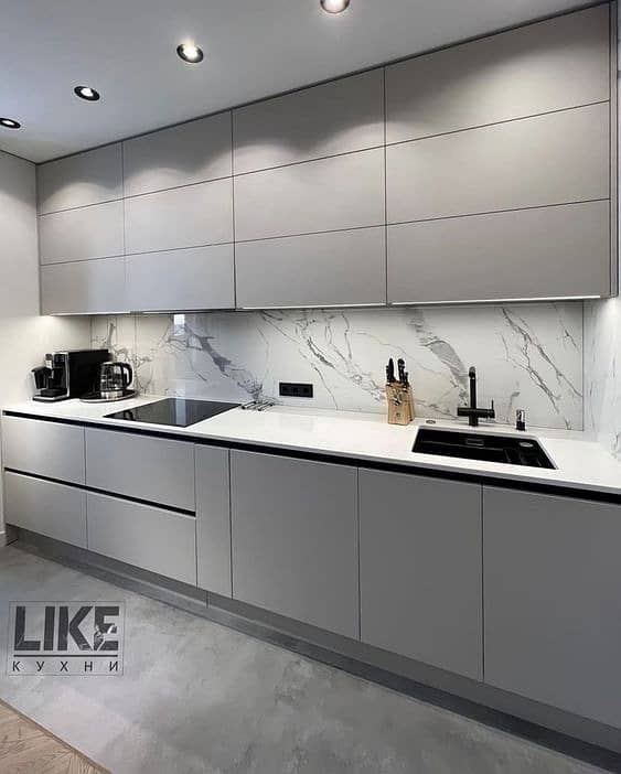 Kitchen Cabinets / Wardrobes / PVC Cabinets / wall home decor 7