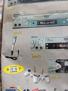 cd player with mic and joy stick