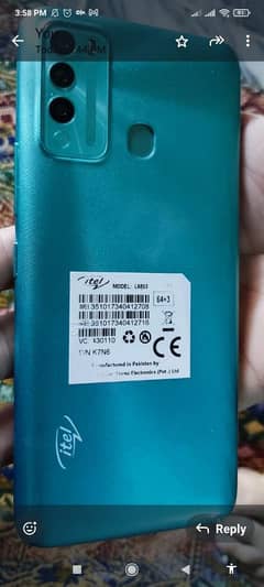 itel vision 2 3gb 64gb