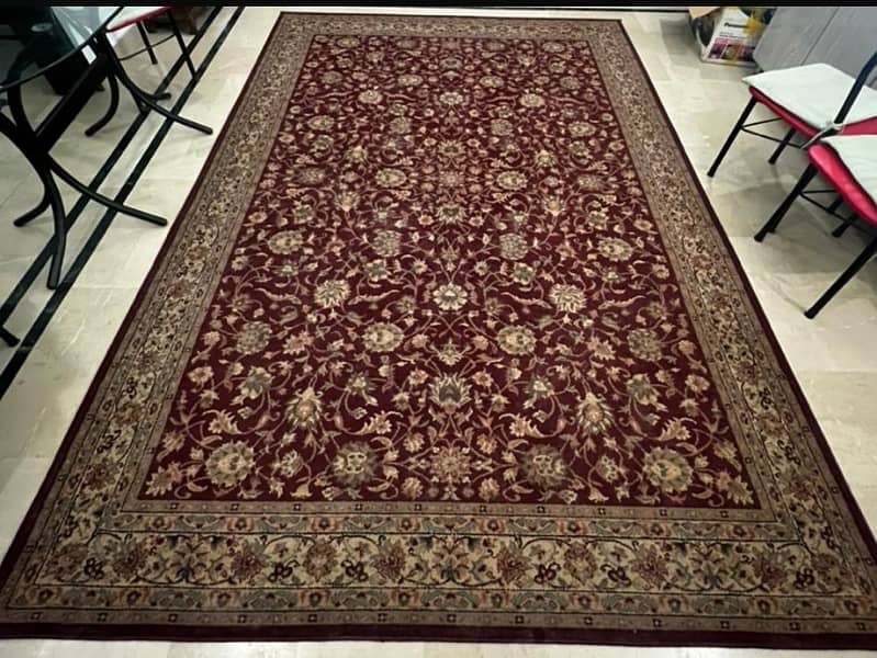machine made imported thick carpet maroon printed 4