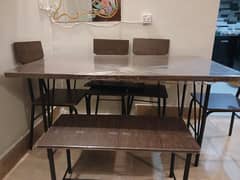 5 months used dining table