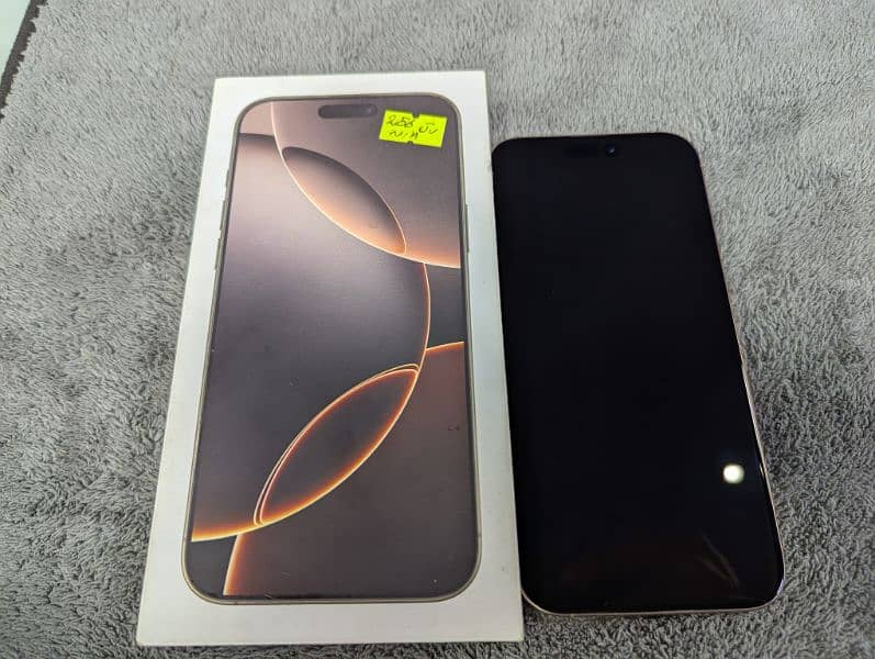 IPhone 16 Pro Max Desert Color JV 256GB 6% Cycle Brand New Phone 0