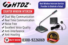 Dual Way Counter Window Intercom In Shahrah e Faisal