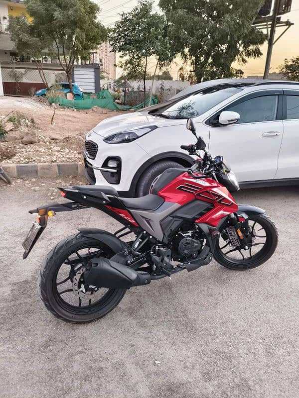 hi speed batlo5 sr200cc red color and warranty 6000km abi 2000km hogia 0