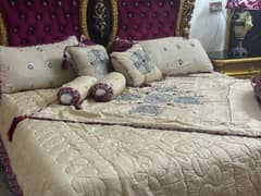 Raw Silk Foam Bedsheet