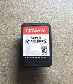 Super Smash Bros Ultimate Nintendo Switch game